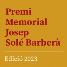 Acte d’entrega del Premi Memorial Josep Solé Barberà a la ILP REGULARIZACIÓN YA